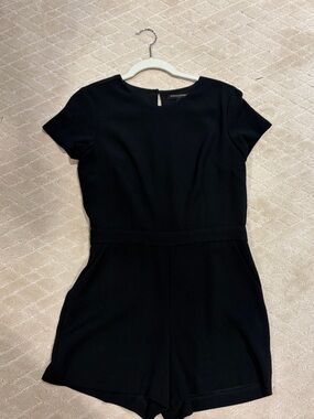 Banana Republic Black Short Sleeve Dress Top